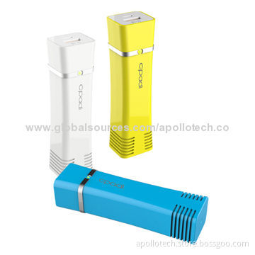 Portable Power Bank for Smartphones, 2600mAh Real Capacity, 3-4 Hours Charging Time